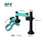 RF4 RF-FO19 Stereo Microscope Articulating Arm Rotatable Universal Both Arms Stand Telescopic 360° Lifting Maintenance Detection - Image 6