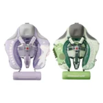 Baby Swim Float Non Inflatable with Canopy Kids for Age of 3-24 Months Swimming Ring Soft Bathtub Accessories Infant Pool Float