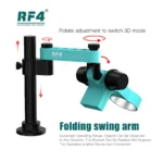 RF4 Stereo Microscope Articulating Arm Rotatable Universal Both Arms Stand Telescopic 360 Lifting Maintenance Detection - Image 5