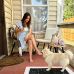 3 Piece Patio Bistro Set, Outdoor Wicker Furniture with Comfortable Cushions, Glass Top Table & 2 Rattan Chairs for, Customized - Image 3