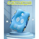 2 Pack Automatic Water Gun with Toddler Pool Float Inflatable Car Baby Pool Swimming Float Pool Toys for Girls Boys Blue Purple - Image 3