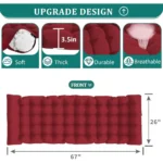 XXL 33 Zero Gravity Recliner with Cushion, Outdoor Patio Lounge Chair, Pillows, Cup Holder, Footrest, Padded Support up to 500LB - Image 5