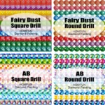 HOMFUN Fairy Dust AB Full diamond Painting "Beauty Flower" Resin Drill Embroidery 5D Diy Diamond Painting Handmade gift - Image 2