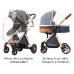Baby Stroller Baby Newborn Items Baby Accessories Light Stroller Baby Pram Multiple Stroller 2-In-1 Stroller Foldable Baby Strol - Image 3