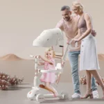 Multifunctional Stroller,Children's Scooter Lightweight Outdoor Children's Car Children's Walker New Style Baby Stroller