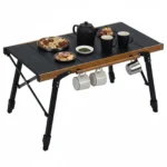 Folding IGT Camping Table with Storage Bag Aluminum IGT Camp Table for Outdoor Barbecue Cooking Travel Picnic - Image 2