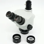 FYSCOPE 3.5X-100X Simul-Focal Stereo Trinocular Microscope Head + WF10X/22mm Eyepiece Rubber Cocver