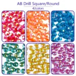 Japanese Anime Girl Diamond Kits for Adults Ever Moment Square Round Gemstone Art Painting ASF3055 - Image 3