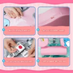 Swim Float with UV Protection Sunshade Infant Pool Float Add Tail for 324 Months - Image 5