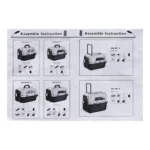 Cats & Rabbit Animal Carrier Travel Cage Box Length 33in/Width 21.6in/Height 25.2in with Handle & Metal Door for Puppies Kittens - Image 6