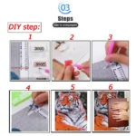 5D Diamond Art Kit Famous Art Claude Monet Water Lilies DIY Full Diamond Picture Gemstone Art Crafts Adult Decoration - Image 4